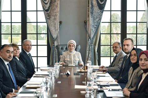 First lady Emine Erdoğan holds talks with COP29 chair | Daily Sabah