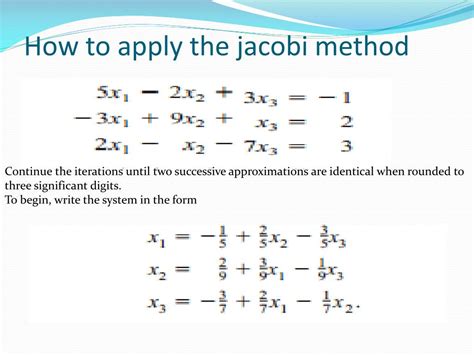 PPT - PARALLEL JACOBI ALGORITHM PowerPoint Presentation, free download - ID:1945544