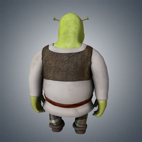 shrek 3d model