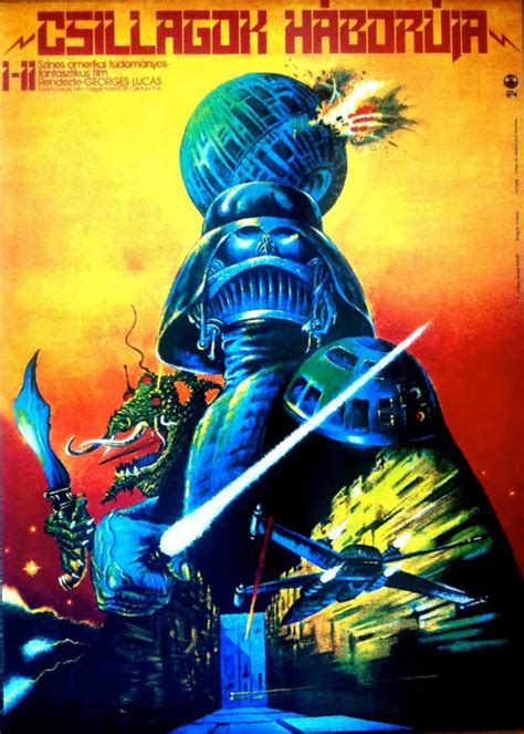 A collection of vintage Star Wars posters from around the world