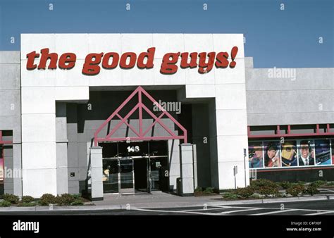 the Good Guys store in Daly City, California 1995 Stock Photo - Alamy