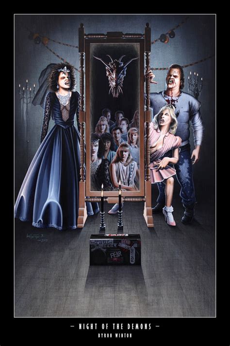 The Horrors of Halloween: NIGHT OF THE DEMONS (1988) Artwork / Posters