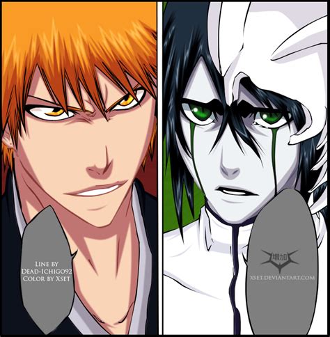 Bleach. Ichigo vs Ulquiorra. by Xset on DeviantArt