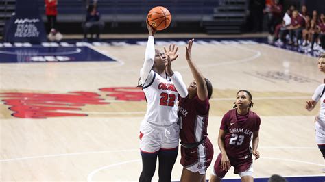 Ole Miss Women’s Basketball dominates Alabama A&M in historic defensive ...