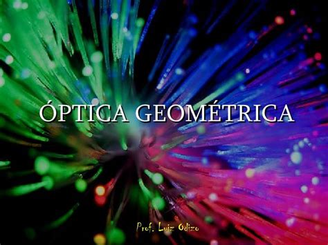 óPtica geométrica