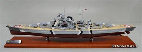 SD Model Makers > Battleship Models > Bismarck Class Battleship Models