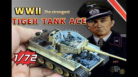 1/72 full interior Tiger Tank ACE Otto Carius - Tank Model - Dragon ...