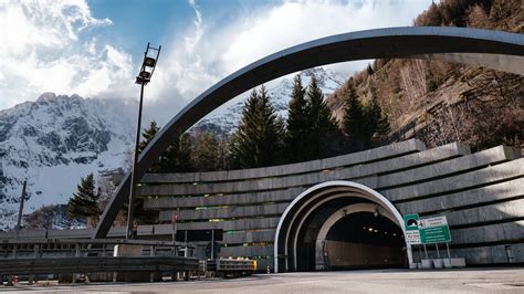 Mont Blanc Tunnel Map