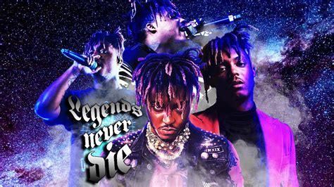 Juice Wrld Computer Legends Never Die Wallpapers