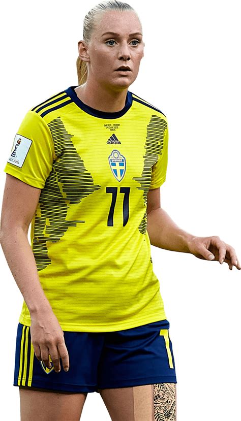 Stina Blackstenius Sweden Women football render - FootyRenders