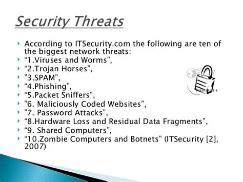 Security Threats: Computer Security Threats Ppt