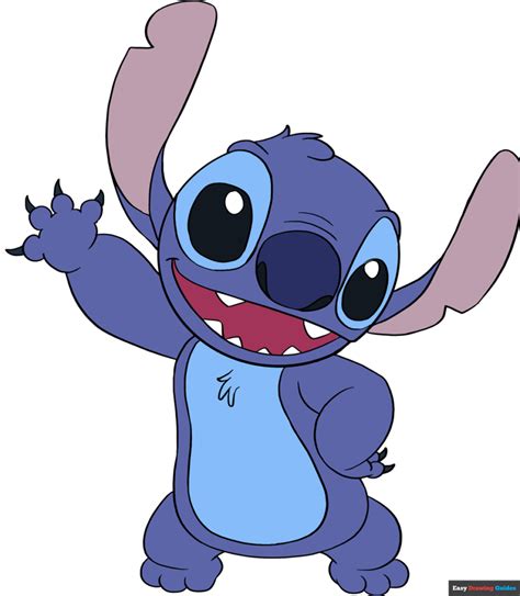 How To Draw Stitch Sad