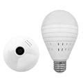 Bulb Camera Wifi Camera HD 960P Night Vision 360-degree Home Security Camera for Baby Pet ...