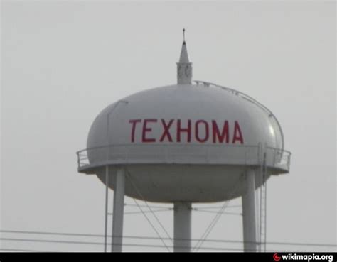 Texhoma Water Tower - Texhoma, Texas