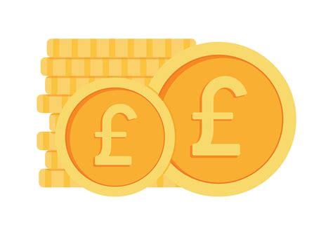 British Pound Coins Money Currency Icon Clipart for Business and ...