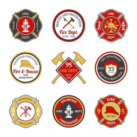 Fire Department Logo Vector Free Download - IMAGESEE