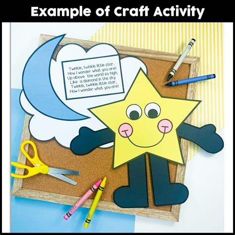 Twinkle Twinkle Little Star Craft Activity - Crafty Bee Creations