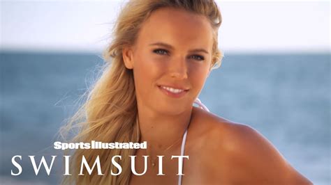 Caroline Wozniacki Uncovered 2015 | Sports Illustrated Swimsuit - YouTube