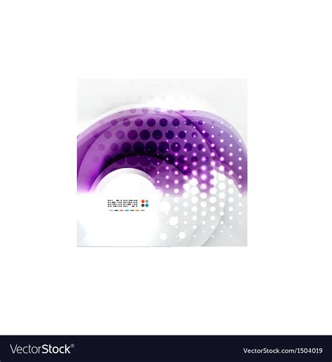 Abstract purple swirl design Royalty Free Vector Image