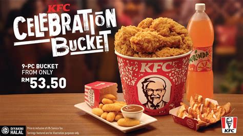 Go big with KFC Celebration Bucket | Kfc, Kfc chicken, Food