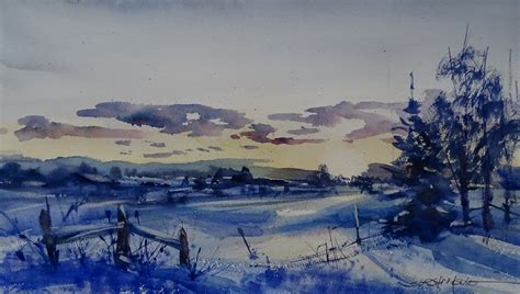 Six Secrets to Better Snow Scenes - American Watercolor