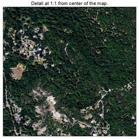 Aerial Photography Map of Boulder Creek, CA California