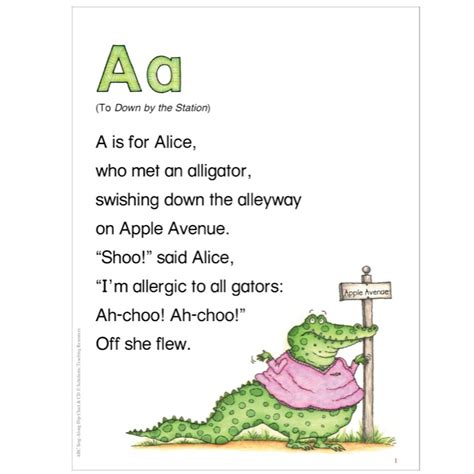 ABC Sing-Along Flip Chart | Becker's School Supplies