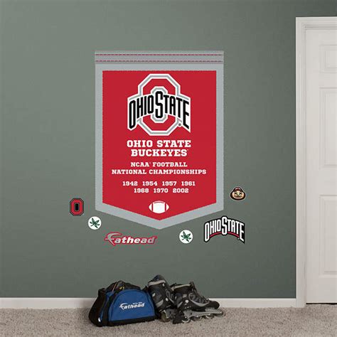 Ohio State Buckeyes National Championship Banner - NCAA Football Wall ...