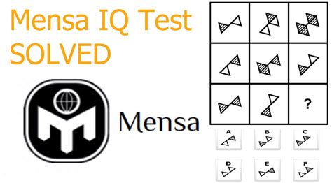 Mensa IQ Test