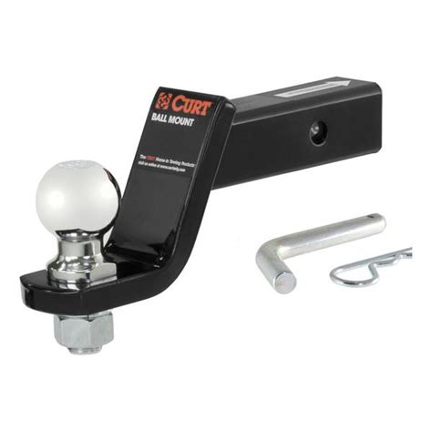 CURT 4" Drop Hitch Ball Mount - 45042 | Blain's Farm & Fleet