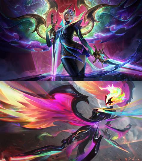 Empyrean Kayle & Prestige Splash Art 🖤 : r/Kaylemains