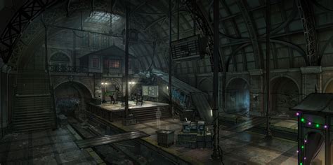 ArtStation - Batman Season 2 - League of Villains Lair, Gray Rogers | Villain, Batman, Wayne manor