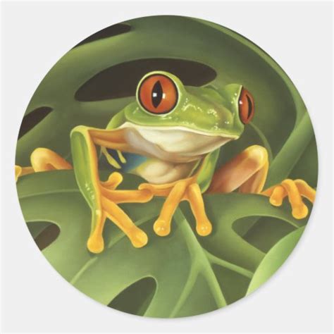 Tree Frog Sticker | Zazzle