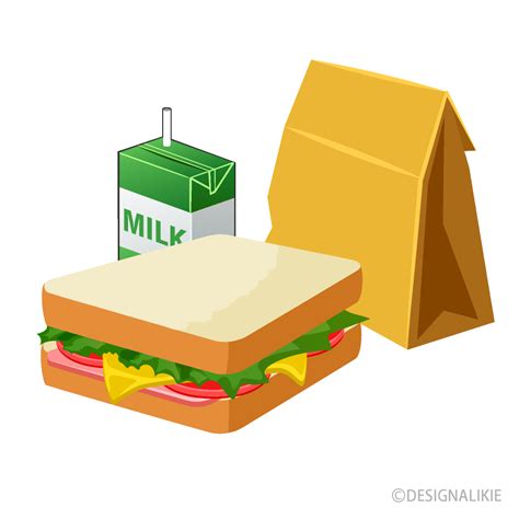 Free Sack Lunch Clipart