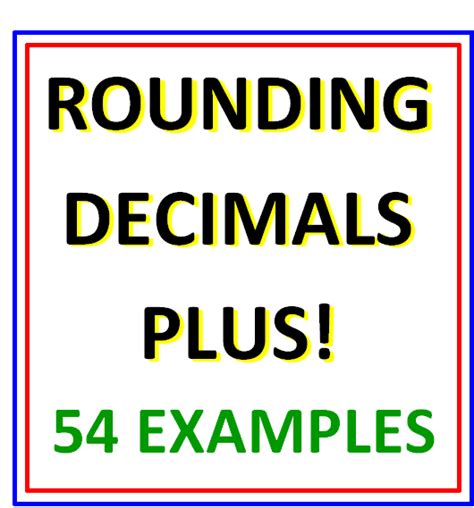 Rounding Decimals PLUS (54 Examples) | Made By Teachers