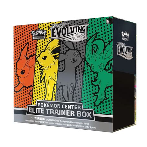 Evolving Skies Pokémon Center Elite Trainer Box Evolving Skies ...