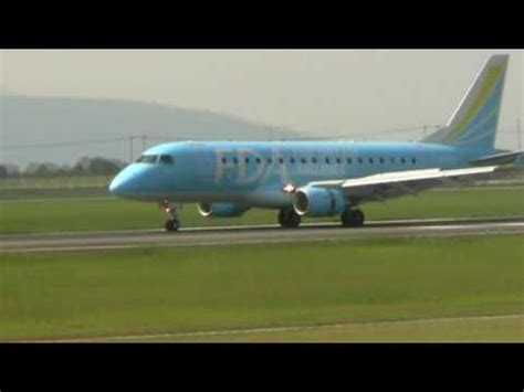 FDA Embraer ERJ-170 Landing & Take off - YouTube