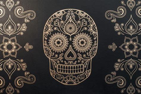 Sugar Skull Wallpapers - Top Free Sugar Skull Backgrounds - WallpaperAccess