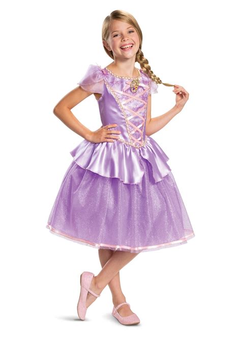 Disneys Rapunzel Girl Costume - Princess Costumes