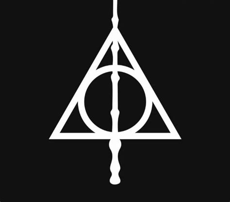 how to draw the deathly hallows symbol - roseartdrawingsimple