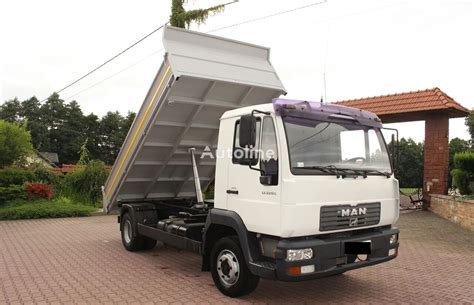 MAN 12 220 L 2000 Wywrotka wywrot kiper sklapac tipper dump truck for ...