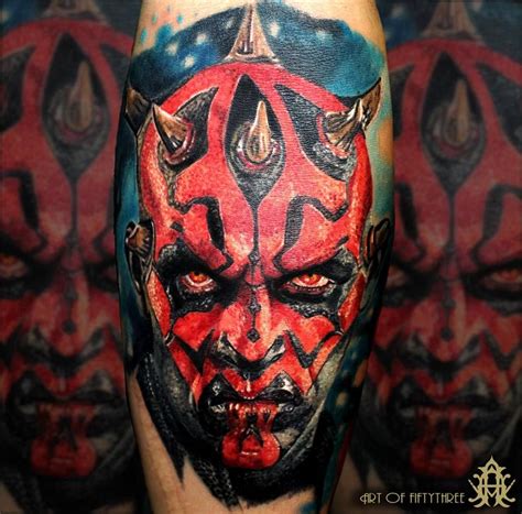 Darth Maul tattoo by Max Limited Availability @ Revelation Tattoo ...