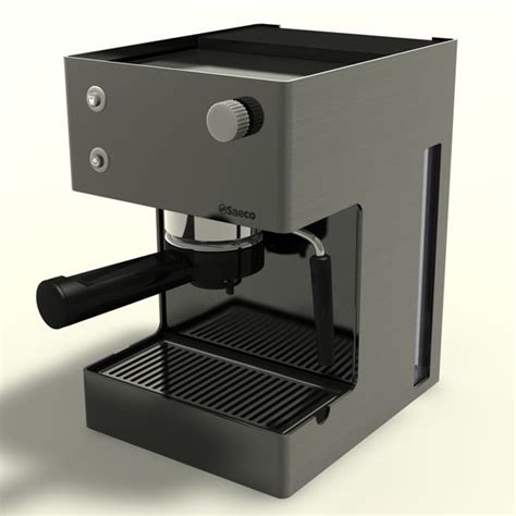 3dsmax saeco coffee machine