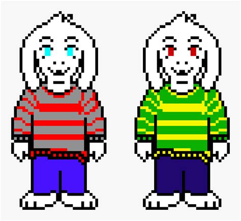 Pixel Art Undertale Asriel