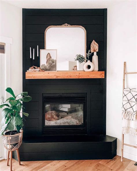 30 Black Fireplace Ideas & Designs to Inspire