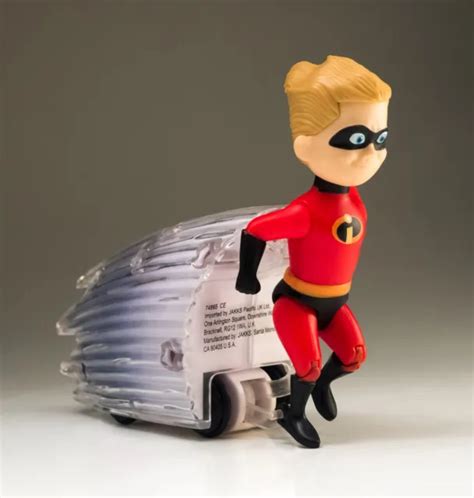 DISNEY PIXAR INCREDIBLES 2 Super Speed Dash Doll Friction Figure Jakks ...