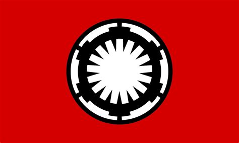 Flag of the Galactic Empire, if the First Order had restored it : r/vexillology