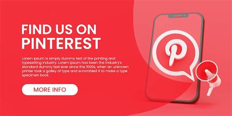 Premium PSD | Pinterest banner template