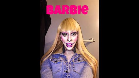 barbie makeup tutorial - YouTube