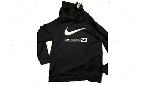 Nike Hoodie Black Front Logo